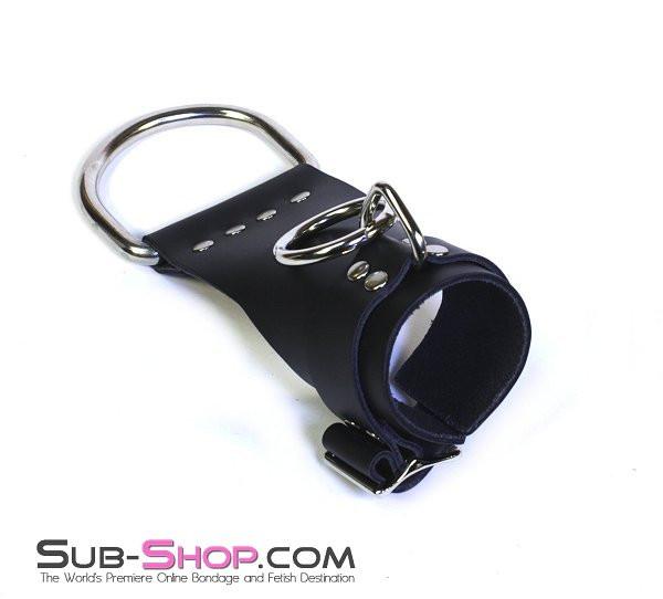 4729A      Suspension Bondage Leather Wrist Cuffs Wrist and Ankle Bondage   , Sub-Shop.com Bondage and Fetish Superstore