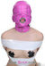 4730RS      Hot Fantasy Hot Pink Full Locking Hood with Removable Blindfold & Penis Gag - MEGA Deal Black Friday Blowout   , Sub-Shop.com Bondage and Fetish Superstore