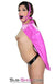 4739RS-SIS      Hot Pink Sissy Zippered Open Breast Armbinder Top Sissy   , Sub-Shop.com Bondage and Fetish Superstore