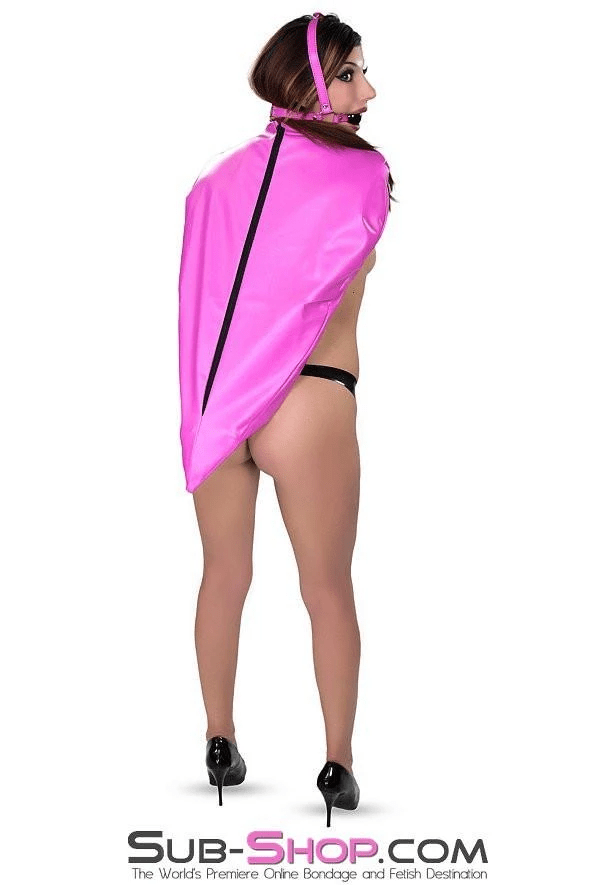 4739RS      Hot Pink Zippered Open Breast Armbinder Top Armbinder   , Sub-Shop.com Bondage and Fetish Superstore