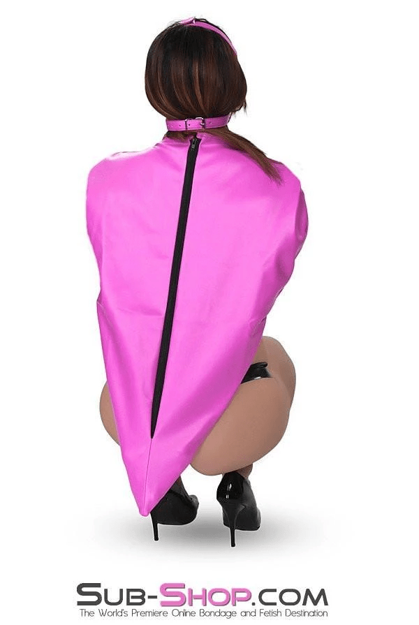 4739RS      Hot Pink Zippered Open Breast Armbinder Top Armbinder   , Sub-Shop.com Bondage and Fetish Superstore
