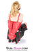 4751HS      Lust Worthy Red Leatherette Armbinder Mono Bondage Glove - MEGA Deal Black Friday Blowout   , Sub-Shop.com Bondage and Fetish Superstore