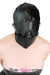 4758DL      Solitary Confinement Full Hood with Buckling Blindfold, Ballgag and Gag Cover Hoods   , Sub-Shop.com Bondage and Fetish Superstore