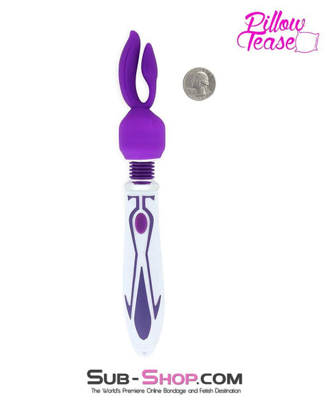 0475E      Purple Mini Wand Clit Tickler Tip Attachment - LAST CHANCE - Final Closeout! MEGA Deal   , Sub-Shop.com Bondage and Fetish Superstore