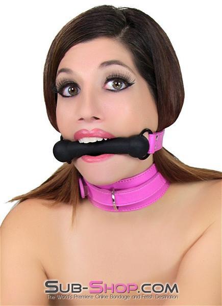 4760RS-SIS      Hot To Trot Sissy Hot Pink Pony Up Rubber Comfort Bit Gag Sissy   , Sub-Shop.com Bondage and Fetish Superstore