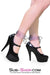 4769A      Clearly Bound Ankle Cuffs Cuffs   , Sub-Shop.com Bondage and Fetish Superstore