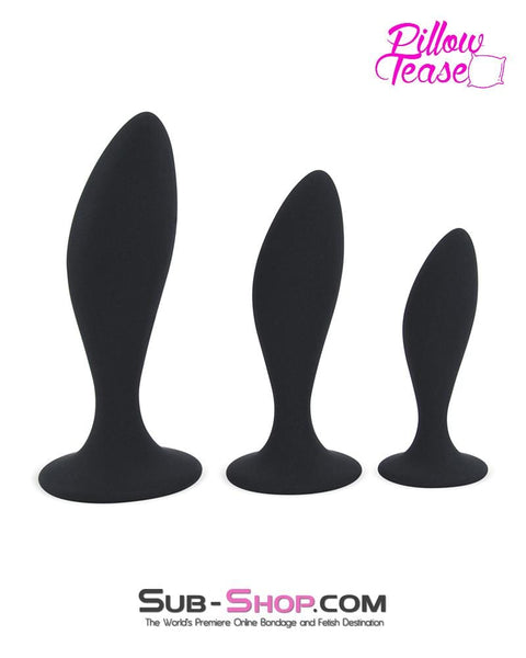 4776M      Booty Call Beginner Silicone Butt Plug - LAST CHANCE - Final Closeout! MEGA Deal   , Sub-Shop.com Bondage and Fetish Superstore