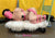4781A      Hot Pink Leather Buckling Bondage Straps - 5 Sizes! Straps   , Sub-Shop.com Bondage and Fetish Superstore