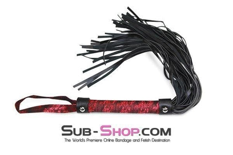 4793RS-SIS      Brocade Lace 17" Sissy Mistress Whip Sissy   , Sub-Shop.com Bondage and Fetish Superstore