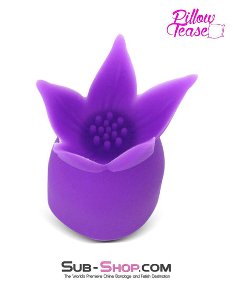0487E      Purple Mini Wand Flower Tickler Tip Attachment - LAST CHANCE - Final Closeout! MEGA Deal   , Sub-Shop.com Bondage and Fetish Superstore