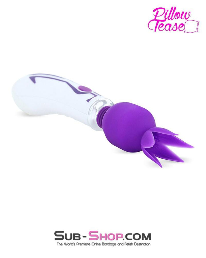 0487E      Purple Mini Wand Flower Tickler Tip Attachment - LAST CHANCE - Final Closeout! MEGA Deal   , Sub-Shop.com Bondage and Fetish Superstore