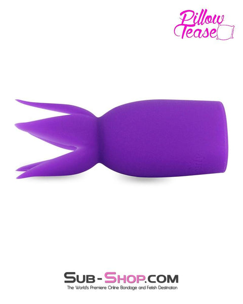 0487E      Purple Mini Wand Flower Tickler Tip Attachment - LAST CHANCE - Final Closeout! MEGA Deal   , Sub-Shop.com Bondage and Fetish Superstore