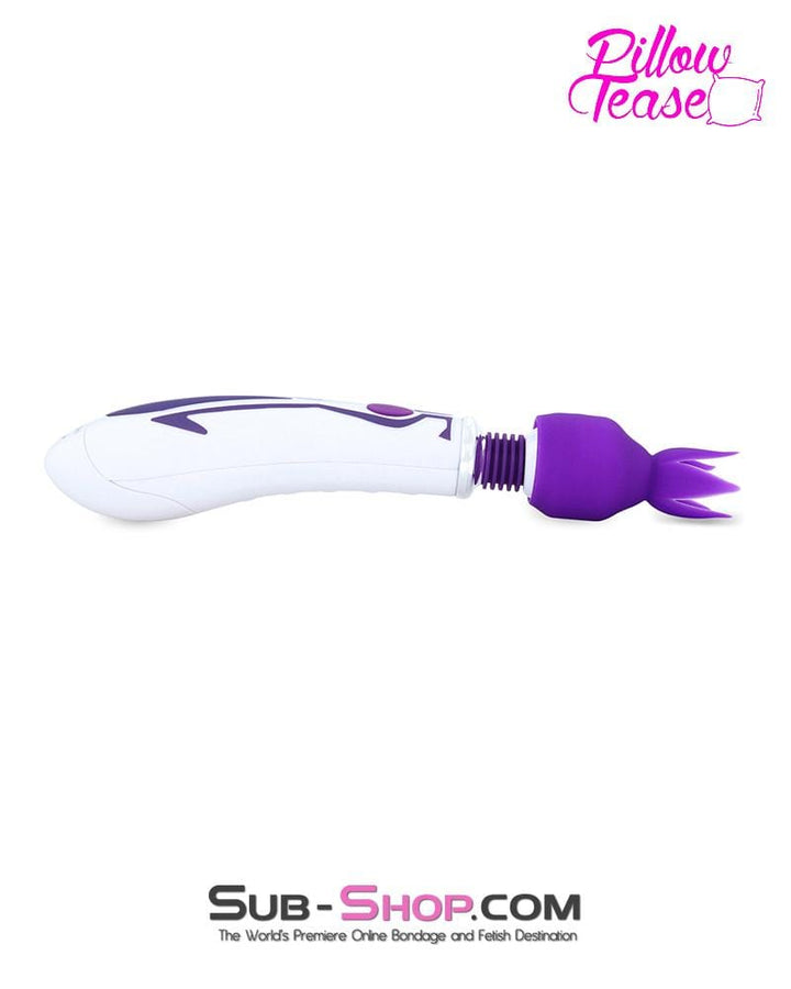 0487E      Purple Mini Wand Flower Tickler Tip Attachment - LAST CHANCE - Final Closeout! MEGA Deal   , Sub-Shop.com Bondage and Fetish Superstore