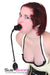 0491W-SIS      Pretty Sissy Butterfly Pump Gag Sissy   , Sub-Shop.com Bondage and Fetish Superstore