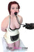0491W-SIS      Pretty Sissy Butterfly Pump Gag Sissy   , Sub-Shop.com Bondage and Fetish Superstore