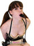 0491W-SIS      Pretty Sissy Butterfly Pump Gag Sissy   , Sub-Shop.com Bondage and Fetish Superstore
