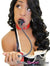 0491W-SIS      Pretty Sissy Butterfly Pump Gag Sissy   , Sub-Shop.com Bondage and Fetish Superstore