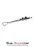 0500HS-SIS      Slut Training Steel Graduated Ball Tip Vaginal or Anal Hook with Tie Ring Sissy   , Sub-Shop.com Bondage and Fetish Superstore