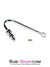 0500HS      Steel Graduated Ball Tip Vaginal or Anal Hook with Tie Ring - MEGA Deal! Black Friday Blowout   , Sub-Shop.com Bondage and Fetish Superstore
