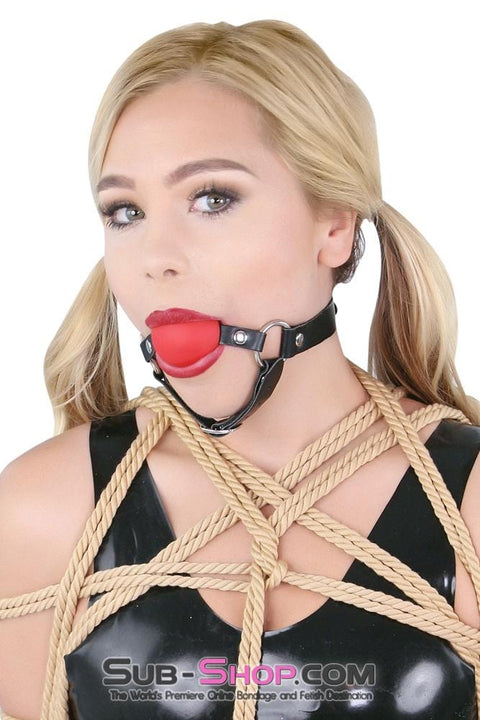 0521HS      Chin Strap Ball Gag Gags   , Sub-Shop.com Bondage and Fetish Superstore