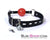 0534LT      Easy Does It Small Red Locking Ballgag - MEGA Deal Black Friday Blowout   , Sub-Shop.com Bondage and Fetish Superstore