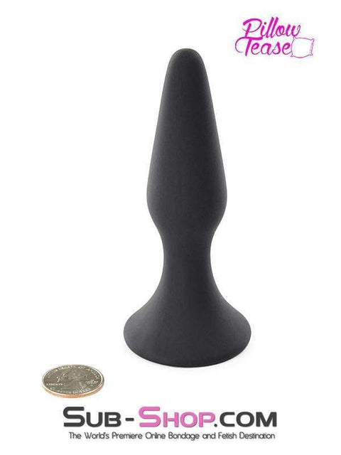 0538LT      Slim Silicone Butt Plug - LAST CHANCE - Final Closeout! MEGA Deal   , Sub-Shop.com Bondage and Fetish Superstore