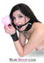 0607A      Something Shiny Black Luxe PVC Collar Collar   , Sub-Shop.com Bondage and Fetish Superstore
