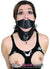 0553A      Dungeon Slave Black Leather Extreme Posture Collar Collar   , Sub-Shop.com Bondage and Fetish Superstore