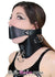 0553A      Dungeon Slave Black Leather Extreme Posture Collar Collar   , Sub-Shop.com Bondage and Fetish Superstore