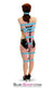 5706A      Locking Bondage Straps, Diamond Blue Leather - 4 Sizes! Straps   , Sub-Shop.com Bondage and Fetish Superstore