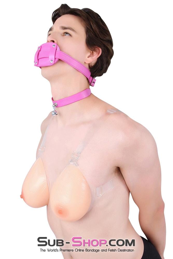 1467DL-SIS      Pretty Pink Kitty Sissy Accessory Belle Feminization Collar Sissy   , Sub-Shop.com Bondage and Fetish Superstore