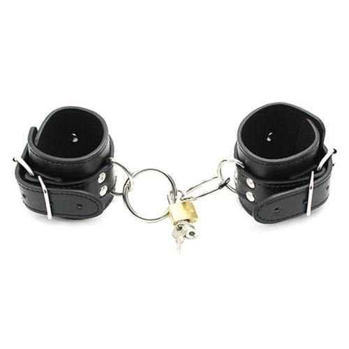5713M      Heavy Weight Vegan Leather Loop & O-Ring Ankle Cuffs Cuffs   , Sub-Shop.com Bondage and Fetish Superstore