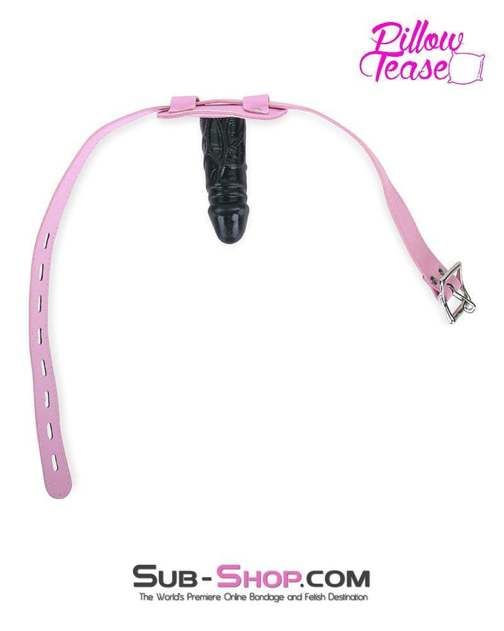 5731RS      Princess Pink Deep Throat Trainer Locking 4" Penis Gag - MEGA Deal MEGA Deal   , Sub-Shop.com Bondage and Fetish Superstore