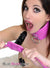 5732RS      Hot Pink Deep Throat Locking Penis Gag - MEGA Deal Black Friday Blowout   , Sub-Shop.com Bondage and Fetish Superstore