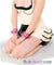 5733A-SIS      Kept Sissy Boy Locking Hot Pink Leather Bondage Wrist Cuffs Sissy   , Sub-Shop.com Bondage and Fetish Superstore