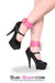 5734A      Kept Woman Locking Hot Pink Leather Bondage Ankle Cuffs - LAST CHANCE - Final Closeout! MEGA Deal   , Sub-Shop.com Bondage and Fetish Superstore