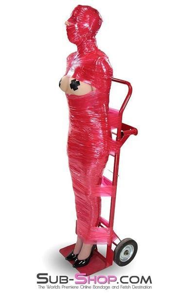 5739A      1,000 ft. Erotic Bondage Fantasy Wrap, Red Tape Gags and Wraps   , Sub-Shop.com Bondage and Fetish Superstore