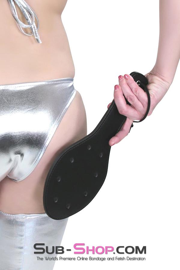 0573RS      The Driller Black Paddler Paddle   , Sub-Shop.com Bondage and Fetish Superstore