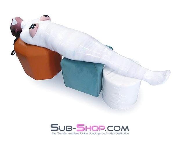 5740A      1,000 ft. Erotic Bondage Fantasy Wrap, White Tape Gags and Wraps   , Sub-Shop.com Bondage and Fetish Superstore