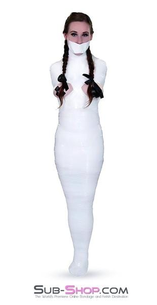 5740A      1,000 ft. Erotic Bondage Fantasy Wrap, White Tape Gags and Wraps   , Sub-Shop.com Bondage and Fetish Superstore