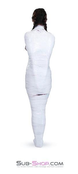 5740A      1,000 ft. Erotic Bondage Fantasy Wrap, White Tape Gags and Wraps   , Sub-Shop.com Bondage and Fetish Superstore