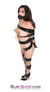 5742A      1,000 ft. Erotic Bondage Fantasy Wrap, Black Tape Gags and Wraps   , Sub-Shop.com Bondage and Fetish Superstore