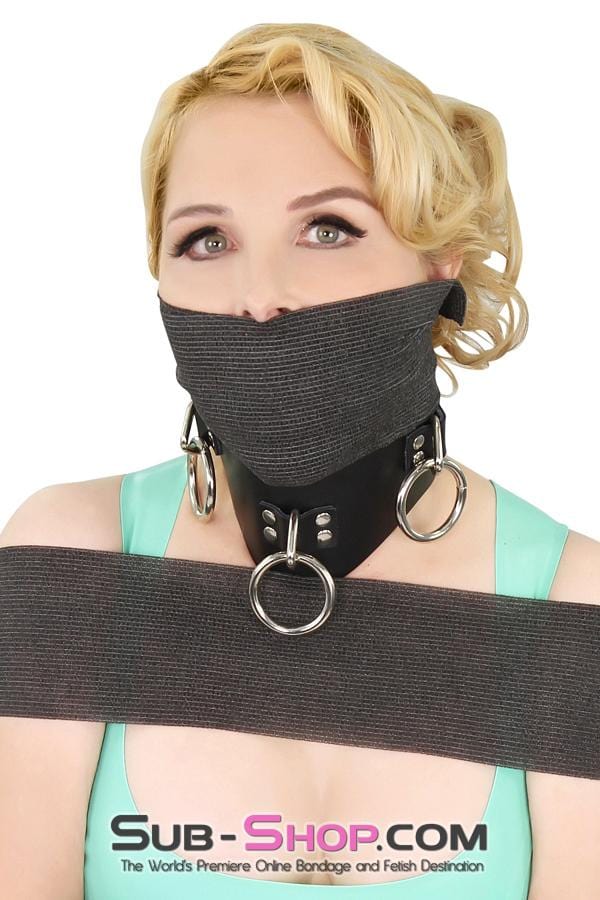 5745A-GAG      Wrap-Sure Self Adhesive Bondage Wrap, Black - MEGA Deal MEGA Deal   , Sub-Shop.com Bondage and Fetish Superstore