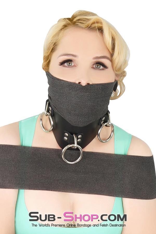5745A-GAG      Wrap-Sure Self Adhesive Bondage Wrap, Black - MEGA Deal MEGA Deal   , Sub-Shop.com Bondage and Fetish Superstore