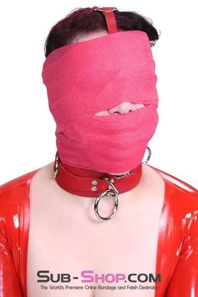 5746A      Wrap-Sure Self Adhesive Bondage and Gag Wrap, Red Bondage Wrap   , Sub-Shop.com Bondage and Fetish Superstore