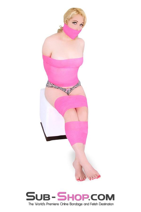 5748A      Wrap-Sure Self Adhesive Bondage and Gag Wrap, Pink - MEGA Deal MEGA Deal   , Sub-Shop.com Bondage and Fetish Superstore