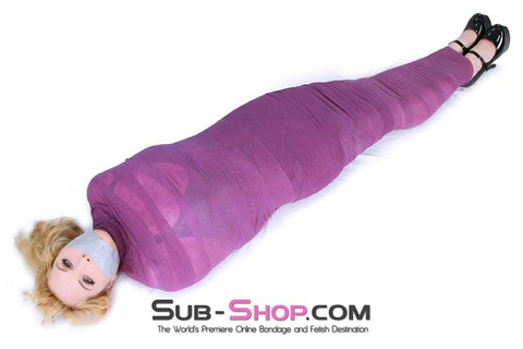 5750A      Wrap-Sure Self Adhesive Bondage and Gag Wrap, Purple Bondage Wrap   , Sub-Shop.com Bondage and Fetish Superstore