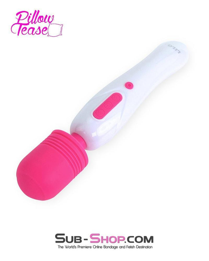 7163M      <b>BOGO!</b> Dual Motor 10 Function USB Rechargeable Wand Vibrator Vibrators   , Sub-Shop.com Bondage and Fetish Superstore