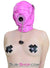 5762RS-SIS      Hot Pink Put a Plug In It Locking Sissy Bondage Hood with Plug Gag Sissy   , Sub-Shop.com Bondage and Fetish Superstore
