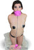 5763RS      Take The Reins Hot Pink Bondage Collar and Leash Set - LAST CHANCE - Final Closeout! Black Friday Blowout   , Sub-Shop.com Bondage and Fetish Superstore